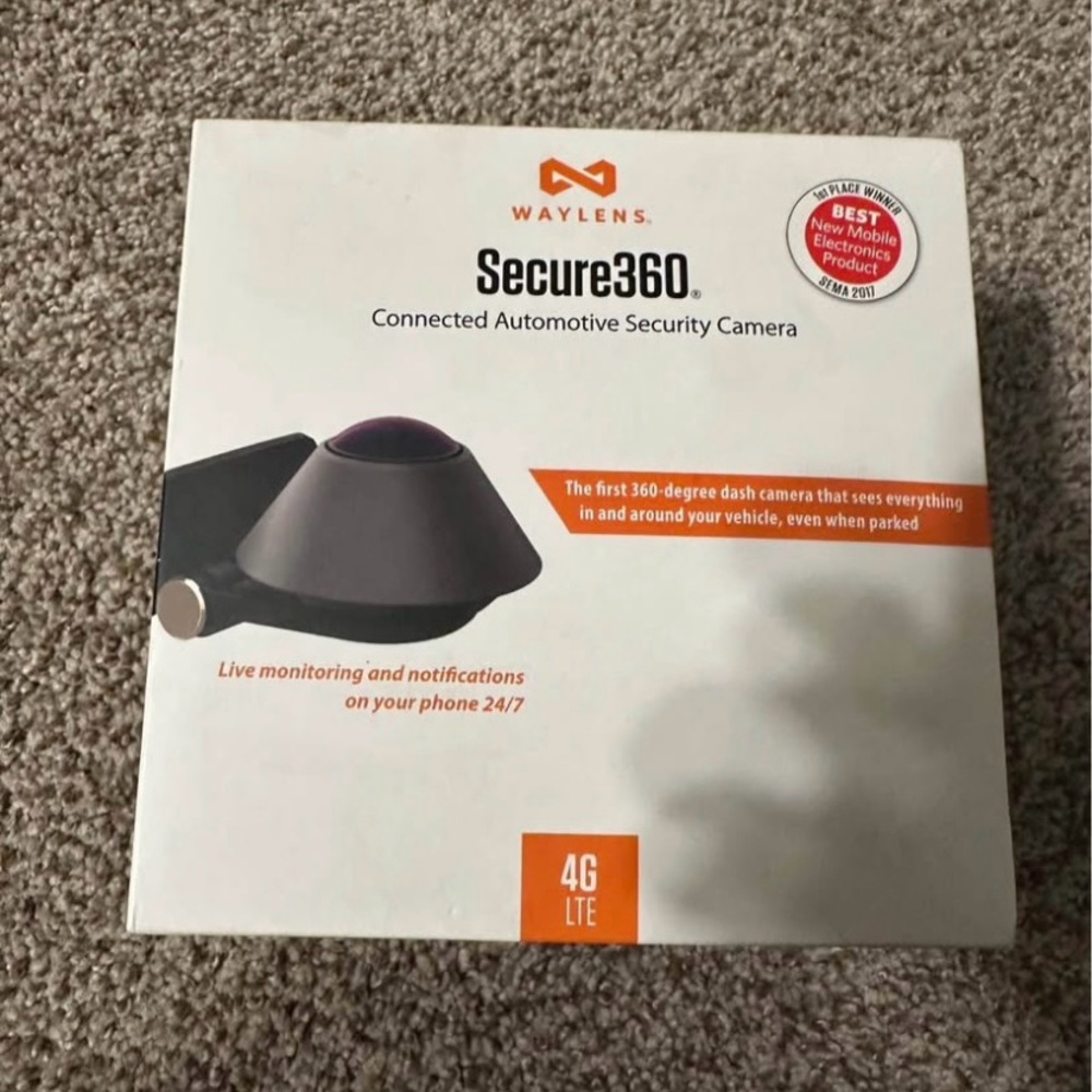 Waylens Secure360 Automotive Security Camera